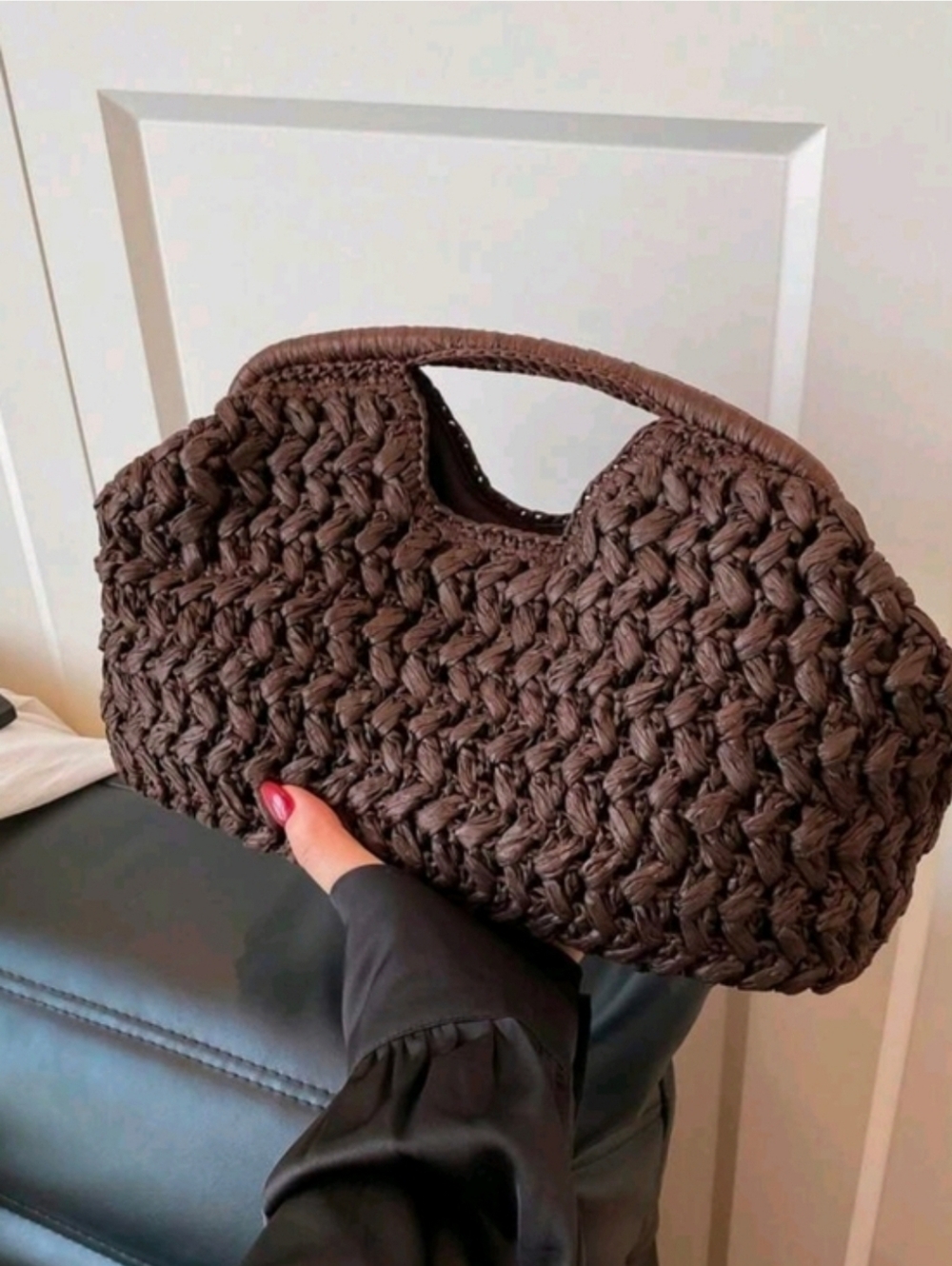 Trendy Wovem Clutch